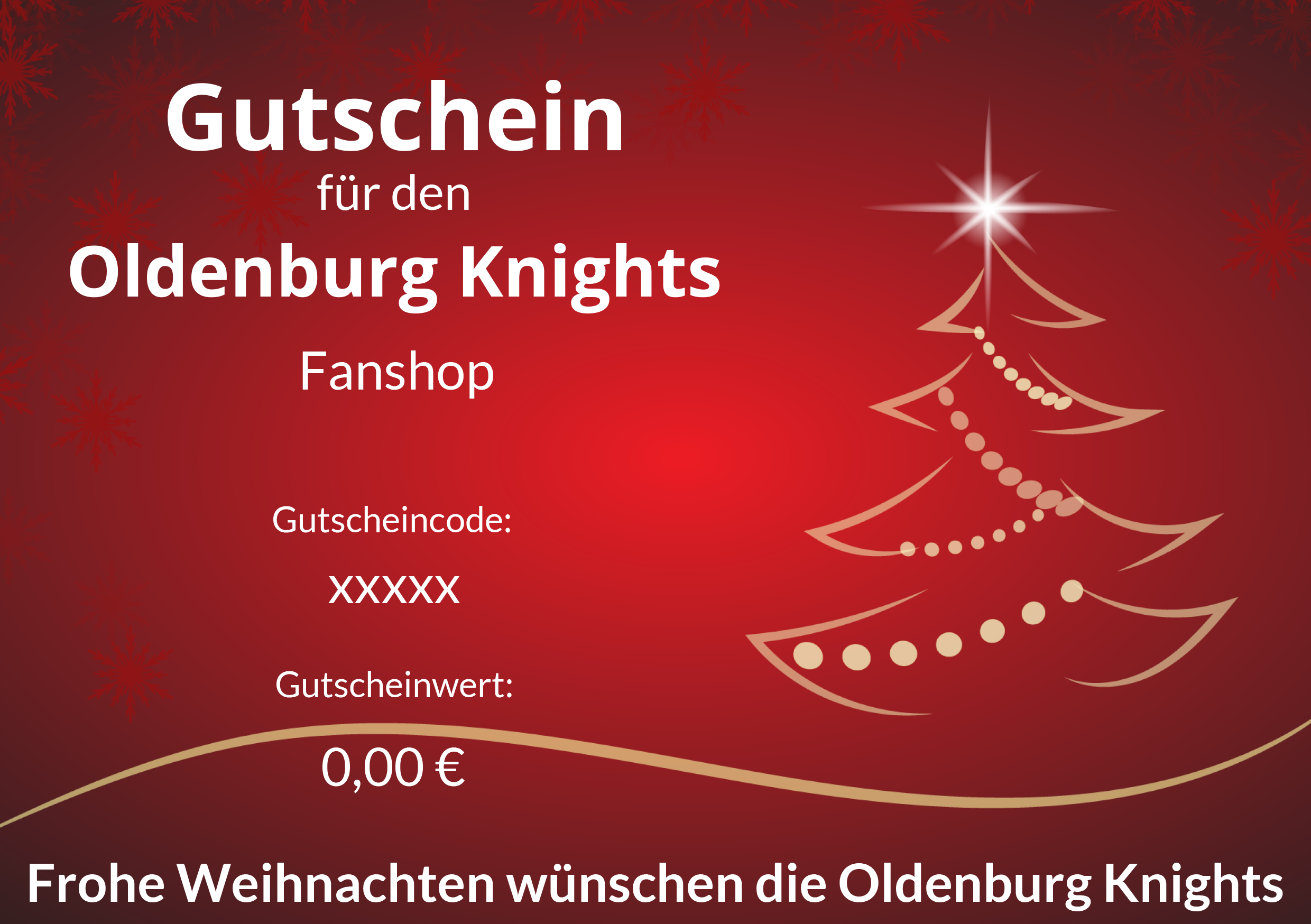 Gutschein (Weihnachtsbaum)